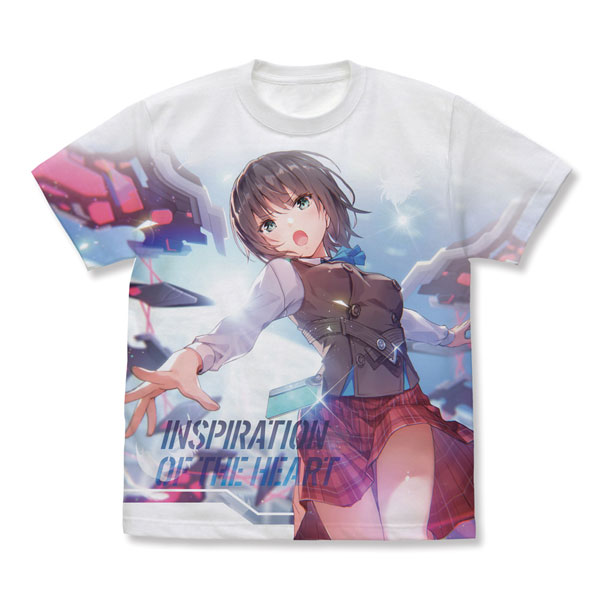 ヘブンバーンズレッド 蒼井えりか ココロ・Inspire フルグラフィックTシャツ/WHITE-XL（再販）[コスパ]《０７月予約》