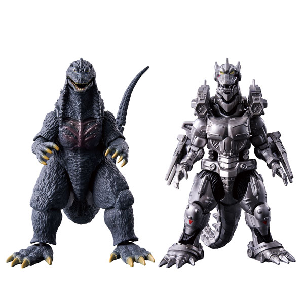 ゴジラアクションフィギュア ゴジラ(2003) × 3式機龍〈改〉重武装型