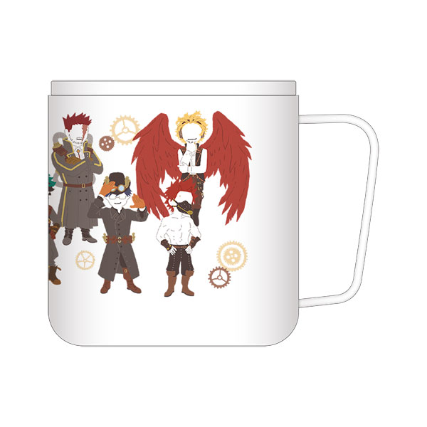 僕のヒーローアカデミア フタ付サーモマグカップ ゆるパレット[ムービック]《発売済・在庫品》画像