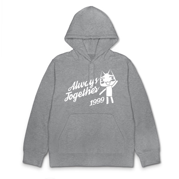 どこでもいっしょ トロといっしょ プルオーバーパーカー/MIX GRAY-L（再販）[コスパ]《０６月予約》