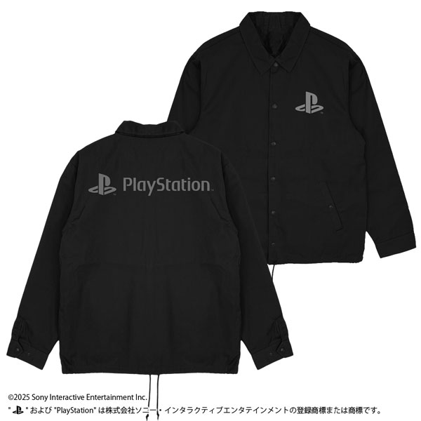プレイステーション T/Cコーチジャケット for PlayStation/BLACK-XL（再販）[コスパ]【送料無料】《０６月予約》