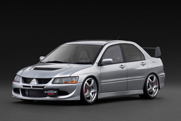 1/18 Mitsubishi Lancer EvolutionVIII MR (CT9A) Silver[イグニッションモデル]【貨物輸送無料】《発売済・店卸し資産品》