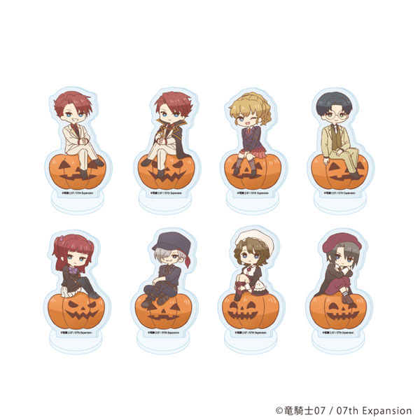 アクリルぷちスタンド「うみねこのなく頃に」16/ハロウィンver. レトロアートイラスト 8個入りBOX[A3]《発売済・在庫品》画像