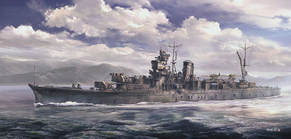 1/350 日本海軍 軽巡洋艦 酒匂 プラモデル[ハセガワ]【同梱不可】【送料無料】《発売済・在庫品》｜あみあみ 店