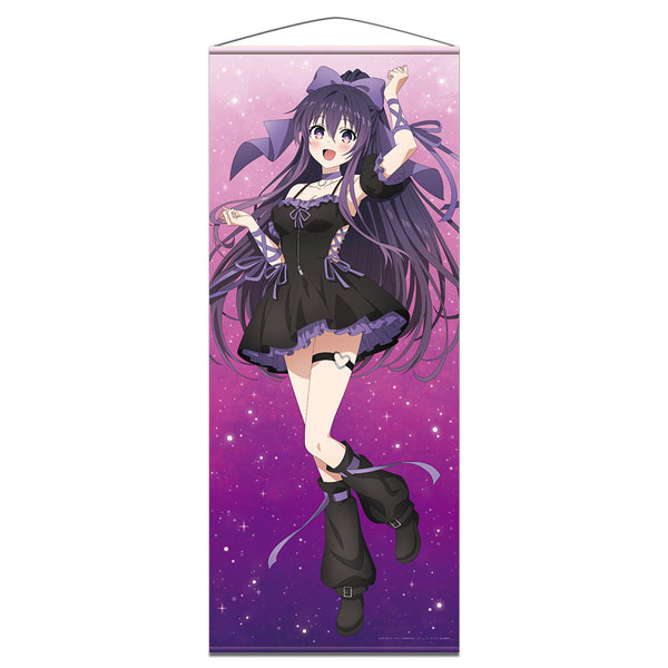 デート・ア・ライブV ほぼ等身大タペストリー 夜刀神十香 ゴシックパンクver. 描き下ろし[アズメーカー]《発売済・在庫品》