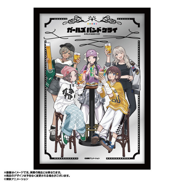 【限定販売】ガールズバンドクライ×HUB パブミラー B[あみあみ]《発売済・在庫品》