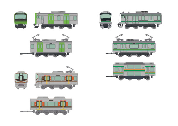 ふ*！様 TOMYTEC 鉄コレポケット E235系1000番代 鉄コレポケット E235系1000番代(横須賀・総武快速線）4両セット 鉄ポケ