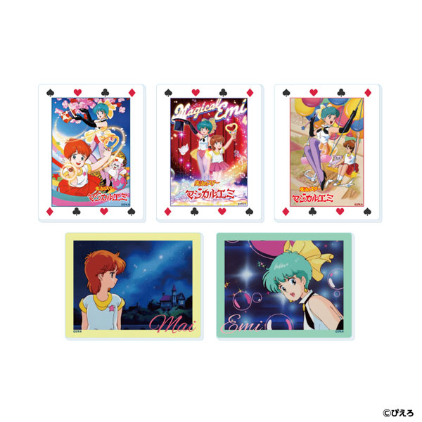 アクリルカード「魔法のスターマジカルエミ」01/公式イラスト 5個入りBOX[A3]《03月予約》画像