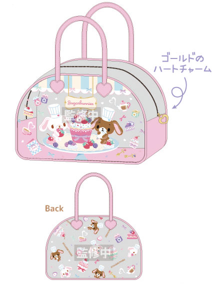 シュガーバニーズ クリアバッグ ピンク[ティー・シー・ピー]《05月予約》画像