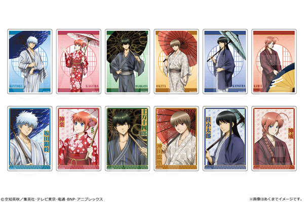 TVアニメ『銀魂』 トレーディングアクリルカード Ver. 雪月風花 12個入りBOX[カナリア]《04月予約》画像