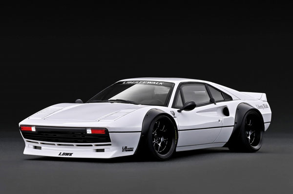 1/18 LB-WORKS 308 White[イグニッションモデル]【貨物輸送無料】《発売済・店卸し資産品》