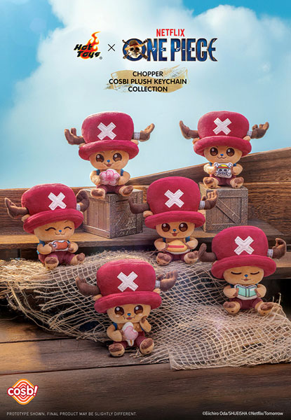 ホットトイズ・ZAKKA コスビ・ぬいぐるみキーチェーン Netflixシリーズ「ONE PIECE」チョッパー 6個入りBOX[ホットトイズ]《発売済・在庫品》 13,954円