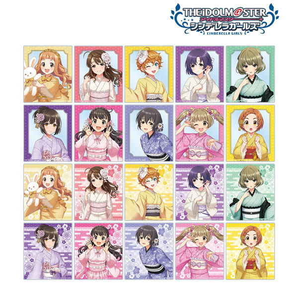 アイドルマスター シンデレラガールズ 描き下ろし レース着物ver. トレーディングアクリルカード 20個入りBOX[アルマビアンカ]《０７月予約》