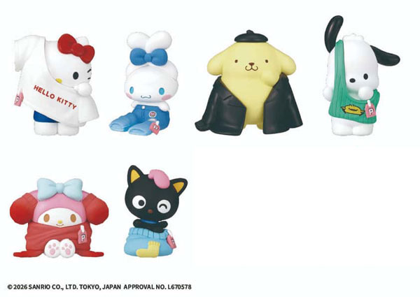 PERIHAPI！ Hello Kitty and Friends おきがえちゅう ファッショナブル！ 8個入りBOX[タカラトミーアーツ]《０９月予約》
