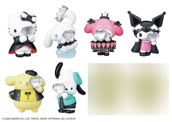 PERIHAPI！ Hide ＆ Seek かくれんぼ ジュエリードレス Hello Kitty and Friends 8個入りBOX[タカラトミーアーツ]《１０月予約》｜あみあみ 店