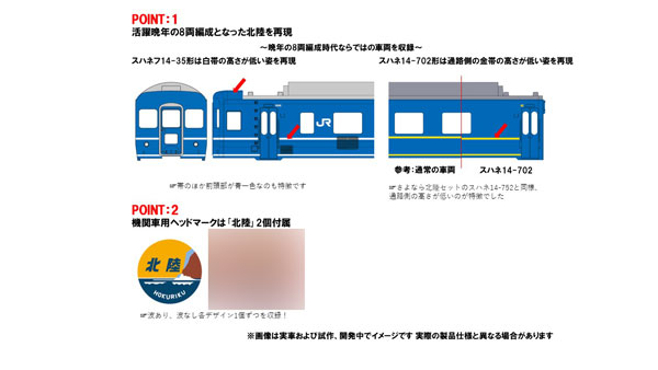 97610 14系14形特急寝台客車(北陸)セット(8両)[TOMIX]【送料無料】《１２月予約》｜あみあみ 店