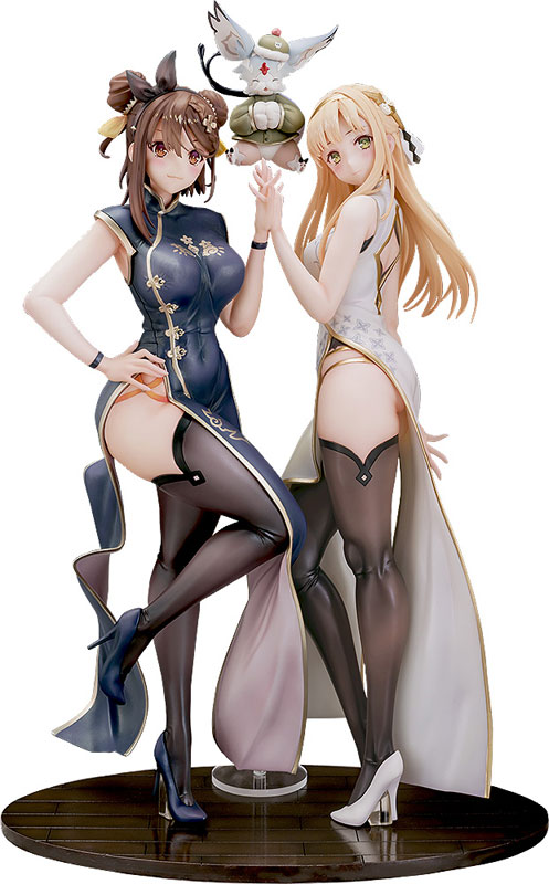 (箱破損特価新品)【限定販売】ライザのアトリエ2 ～失われた伝承と秘密の妖精～ ライザ＆クラウディア チャイナドレスVer.[ファット・カンパニー]【同梱不可】【送料無料】《発売済・在庫品》