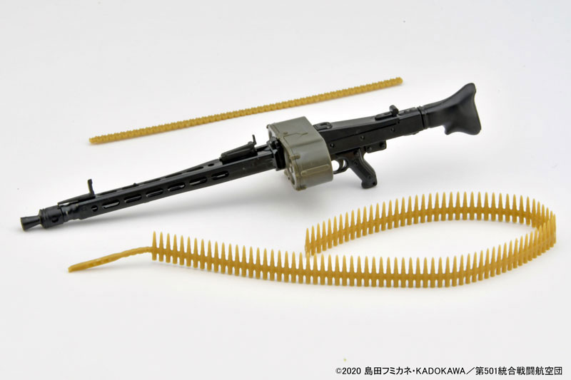 【あみあみ限定特典】リトルアーモリー [LASW07]『ストライクウィッチーズ ROAD to BERLIN』MG42S(エイラ) 1/12[トミーテック]【送料無料】《発売済・在庫品》画像