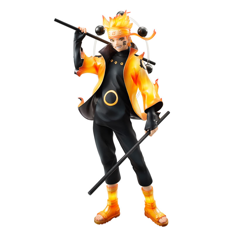 【限定販売】G.E.M.シリーズ NARUTO-ナルト- 疾風伝 うずまきナルト 六道仙人モード 1/8 完成品フィギュア（再販）[メガハウス]《発売済・在庫品》