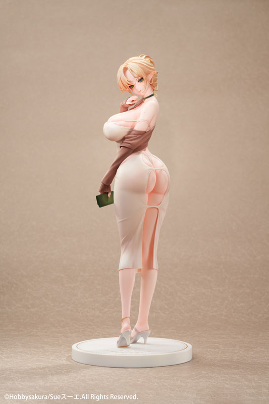 人妻エルフ illustration by Sueスーエ 1/7 完成品フィギュア[Hobby sakura]【送料無料】《発売済・在庫品》