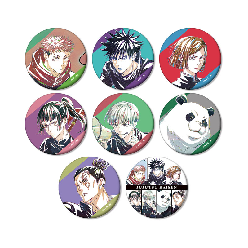 呪術廻戦 五条悟 缶バッジ THEキャラ Morning ver. 4点