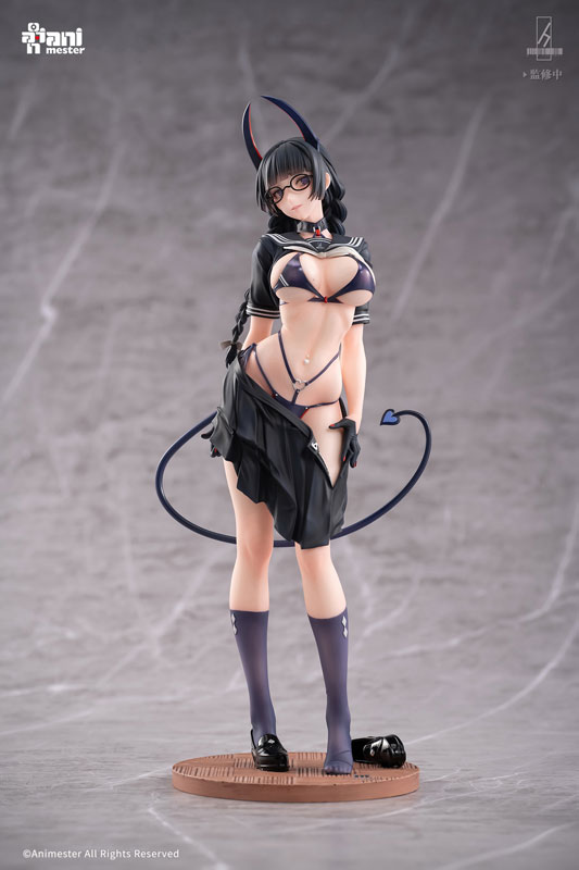 【特典】サキュバス委員長さん 澪奈 illustration by ばん！ 1/6 完成品フィギュア[大漫匠アニメスター]《発売済・在庫品》