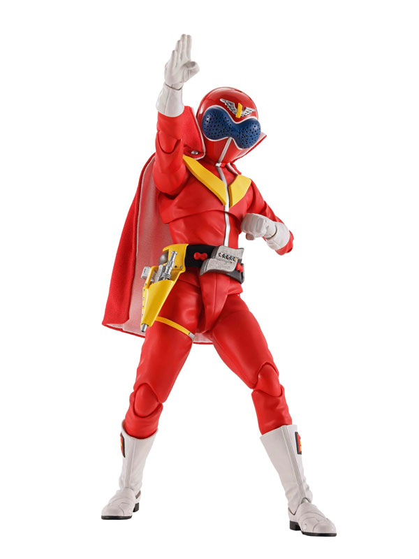 S.H.Figuarts(真骨彫製法) アカレンジャー スーパー戦隊 50th Anniversary Ver.(初回限定台座付属) 『秘密戦隊ゴレンジャー』[BANDAI SPIRITS]《11月予約》画像