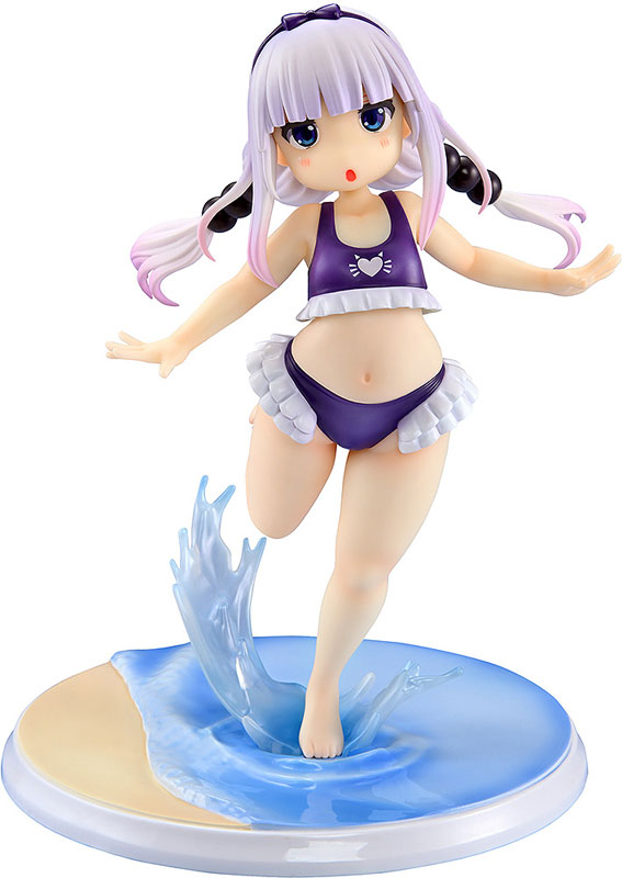 小林さんちのメイドラゴン カンナカムイ はまべでウキウキ水着Ver.(紫) 1/6 完成品フィギュア[回天堂]【送料無料】《発売済・在庫品》
