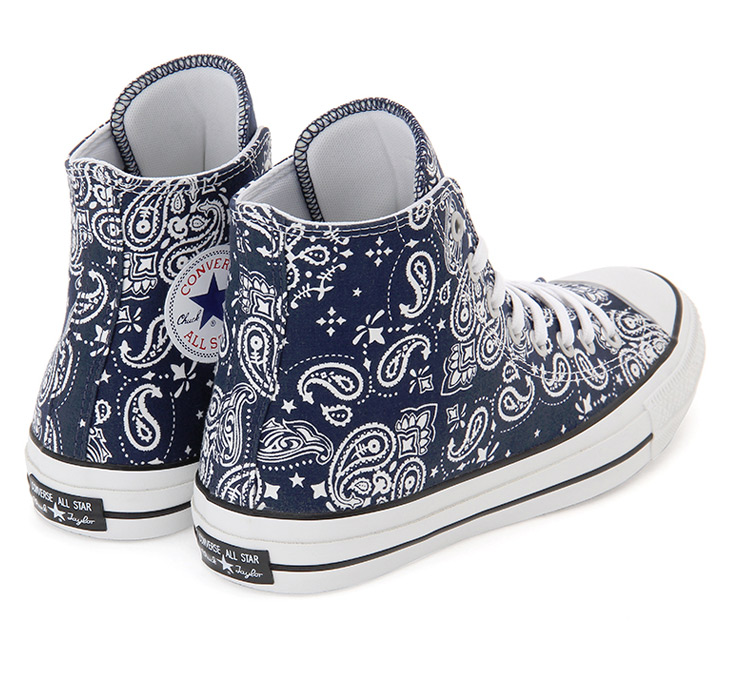 converse bandana shoes