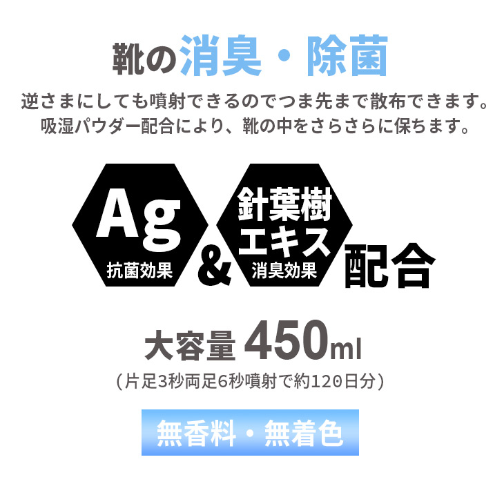 楽天市場 Is Fit 逆さで使える消臭スプレー 抗菌 除菌 ブーツ 長靴 スニーカー 靴 吸湿 無香料 ニオイ デオドラント アミアミ Amiami