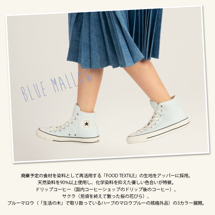 converse food textile