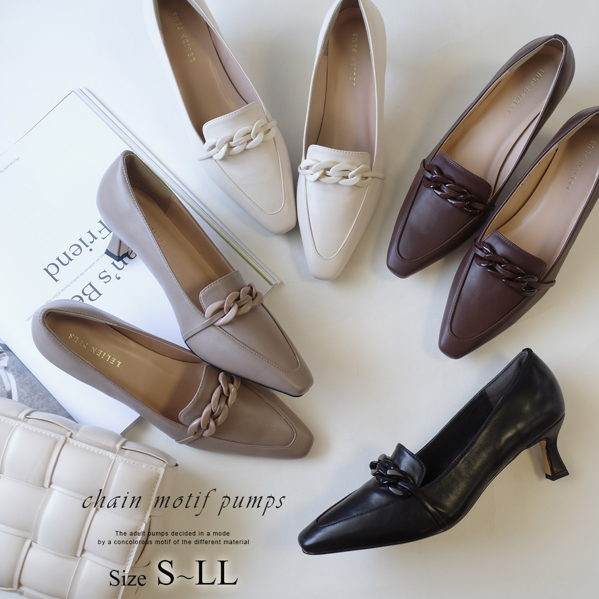 売り人気 JILL STUART☆本革パンプス☆23☆試着のみ☆複数落札割あり