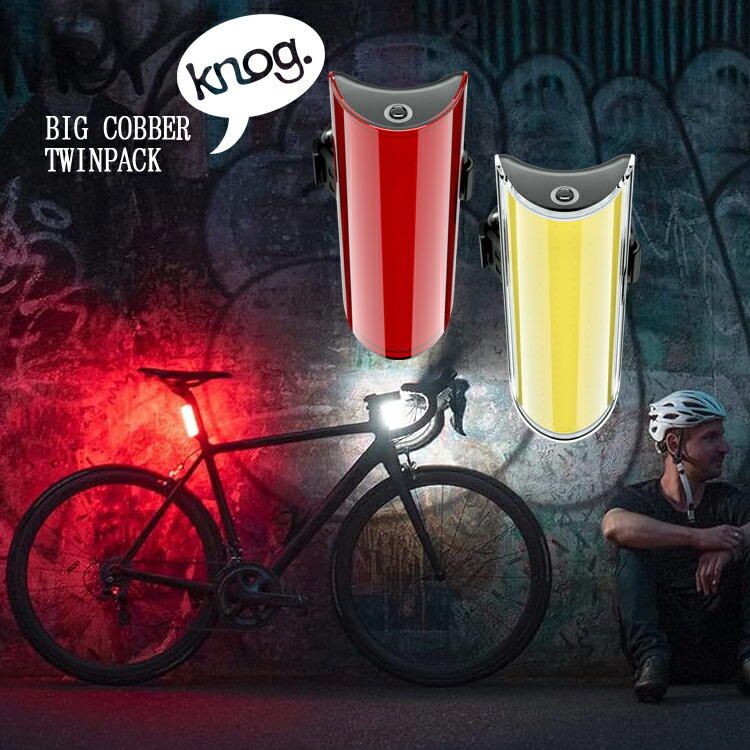Knog Big Cobber ノグ Big Cobber Front Bike Light | USB Rechargeable | Knog US