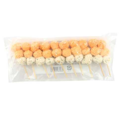 楽天市場】【冷凍】海鮮団子串(たこ・えび・いか) 45G 10食入