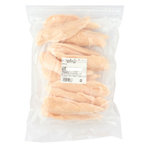楽天市場】ニチレイ 国産冷凍あまに鶏筋切りささみIQF 1kg