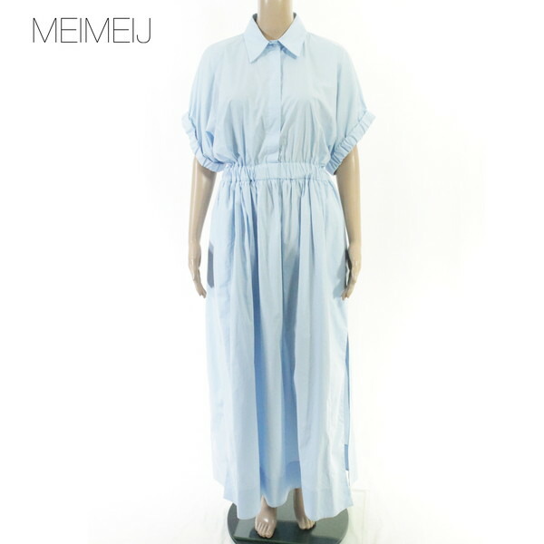 85%OFF訳あり 新品 メイメイジェイ MEIMEI J 衣装 40 EOP1858 M L大きさ 点火装置青色 レディース ロング衣装 プルオーバー衣装 綿織物 イタリア製