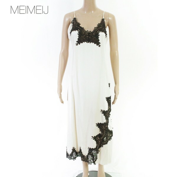 80%OFF 新品 メイメイジェイ MEIMEI J 衣装 40 EOP1906 M大きさ 象牙色 レディース キャミソール衣装 光輝 スピード競技綿織物 イタリア製