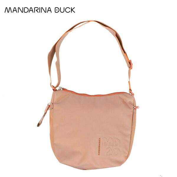 『百貨店SALE銀行割引客体』55%OFF 新品 マンダリナダック MANDARINA DUCK 御徒面子 EOT780 ピンクベージュオレンジ レディース ショルダーバッグ 曲がった掛け