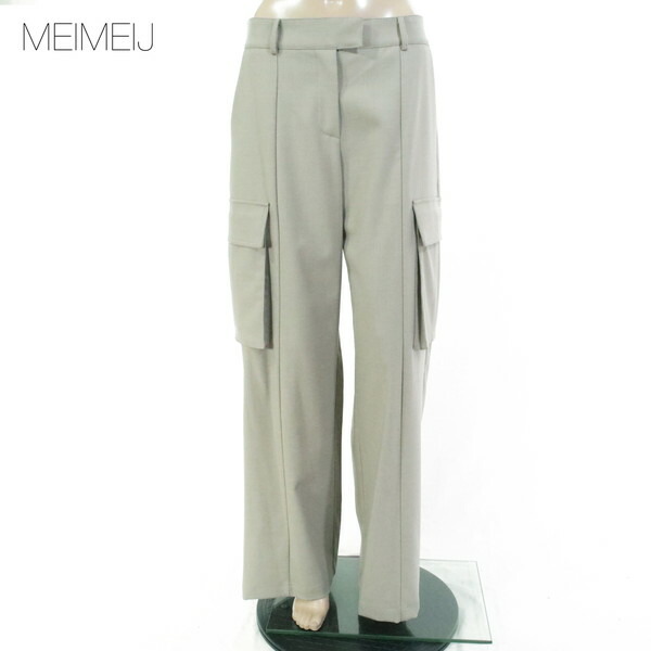 『百貨店SALE銀行割引客体』80%OFF 新品 メイメイジェイ MEIMEI J ズボン下 40 EPT1120 M大いさ グレージュ レディース 広広としたズボン下 積貨委託貨物調 イタリア製