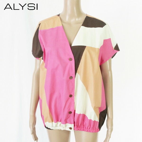 楽天市場】80%OFF 新品 アリジ ALYSI ブラウス 40 ESH164 Mサイズ 