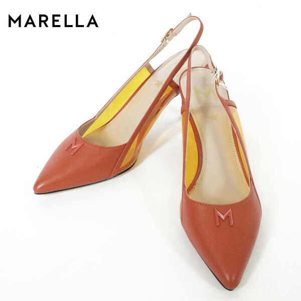 楽天市場】75%OFF 新品 マレーラ MARELLA パンプス 37 ES334 23.5cm 