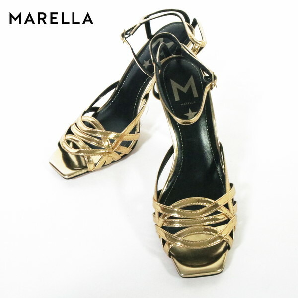 楽天市場】75%OFF 新品 マレーラ MARELLA サンダル 37 ES348 23.5cm 