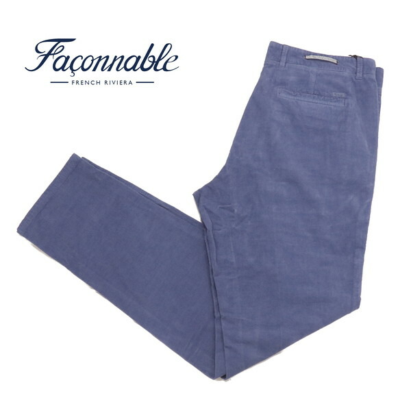 新品 ファソナブル Faconnable コットン キレイめカーゴパンツ 54 80%OFF 新品 ファソナブル Faconnable パンツ 54 MPT2691 4L