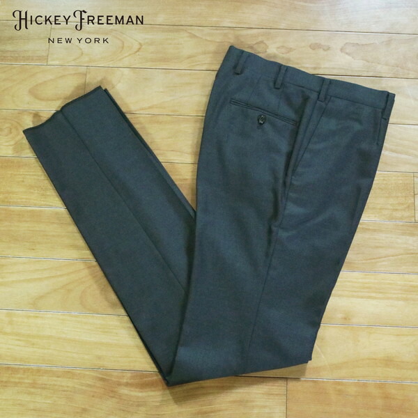 80%OFF 新品 ヒッキーフリーマン Hickey Freeman ズボン下 79 MPT3053 M大きさ 米国海軍 スラックス 羊毛100% 商行為 日本製 年月 012-52F