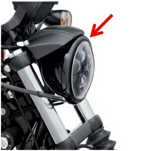 92068-08Aミラーウインカー　サテンブラック　ラインニングライト　左のみ 92068-08Aミラーウインカー サテンブラック ラインニングライト