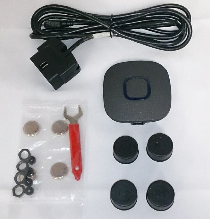スマートフォン対応 高機能タイヤ空気圧&車両情報モニタリングシステム タイヤ空気圧センサー☆ BT6000S-A iTPMSystem スマートフォンで簡単チェック 日本語取説付