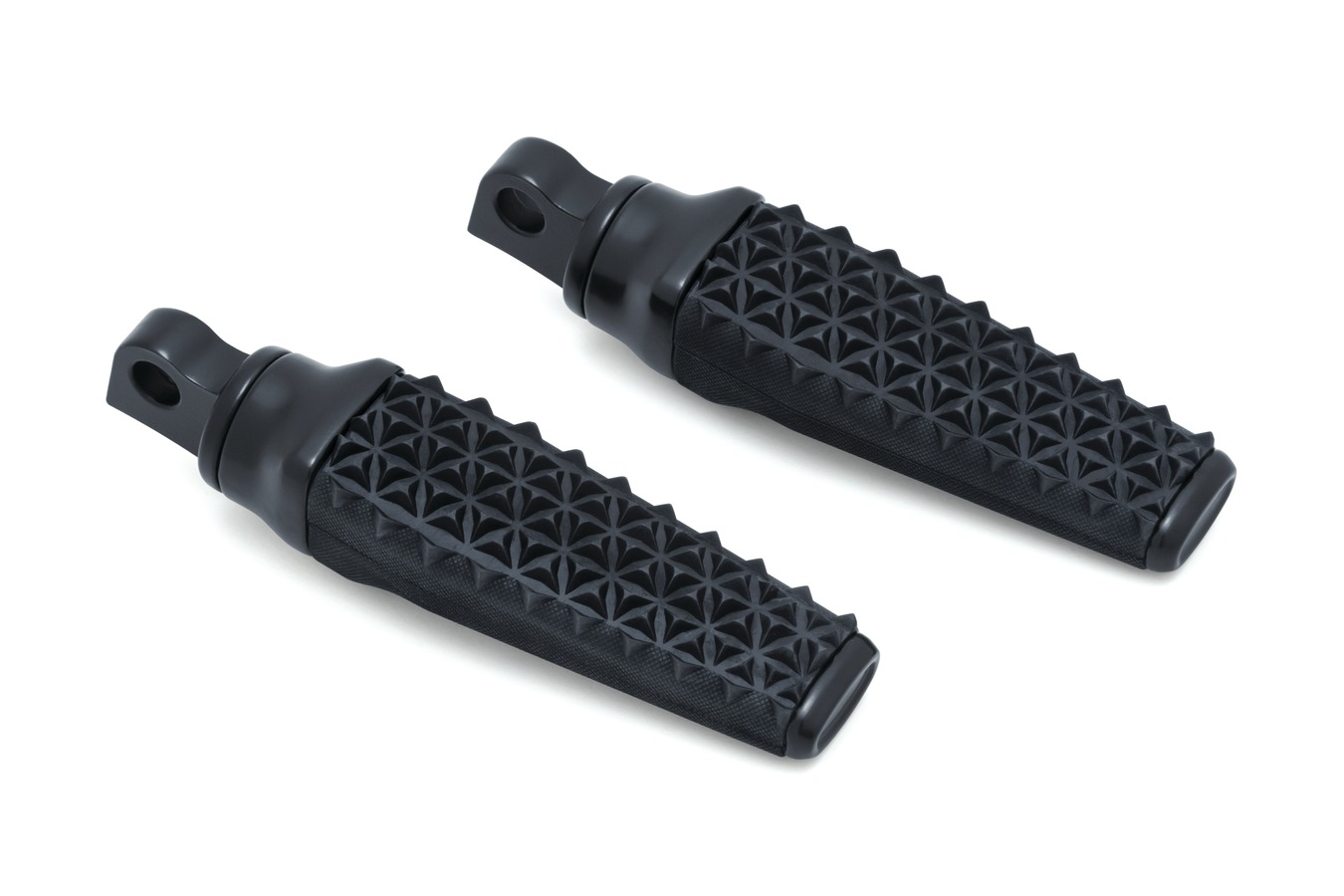 5953 kuryakyn クリアキン Thresher Pegs with Male Mount Adapters Satin Black