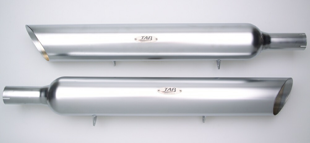 111-3223 TAB PERFORMANCE TAB パフォーマンス V-ROD MUSCLE SATIN NICKEL PIPES
