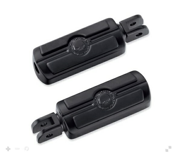 50501281 ウィリーGスカル・フットペグ ブラック 14,969円