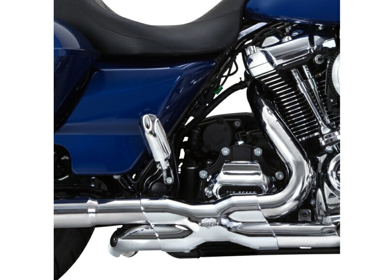 16371 バンス＆ハインズ VanceHines PowerDuals PCX パワーデュアルズ ヘッドパイプ クローム マフラー TOURING（M8） 17年以降